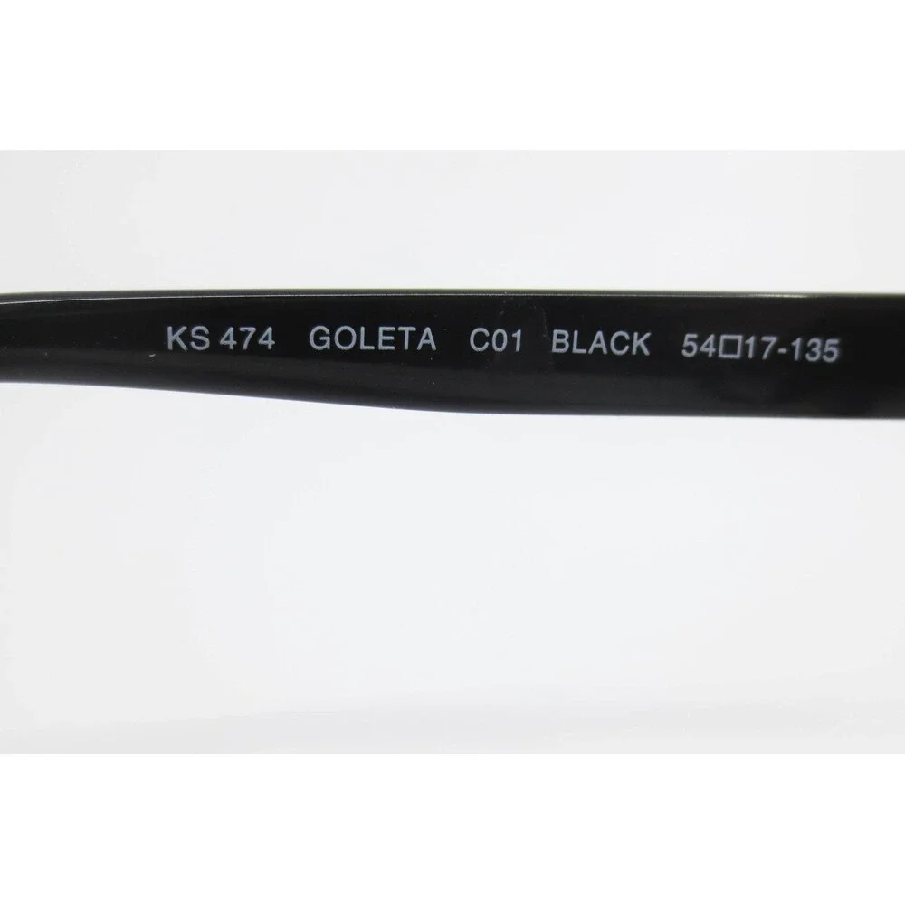 Kirkland Signature Goleta KS 474 Black Gold Cat Eye Eyeglasses Frames 54-17-135